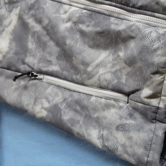 All In Motion grey tones soft-shell sherpa jacket juniors size large 12-14 nwt - Picture 7 of 16